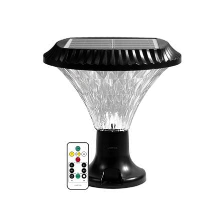 ไฟหัวเสา SOLAR LAMPTAN SUPERIOR 50 วัตต์ DAYLIGHT/COOL WHITE/WARM WHITE สีดำ_0