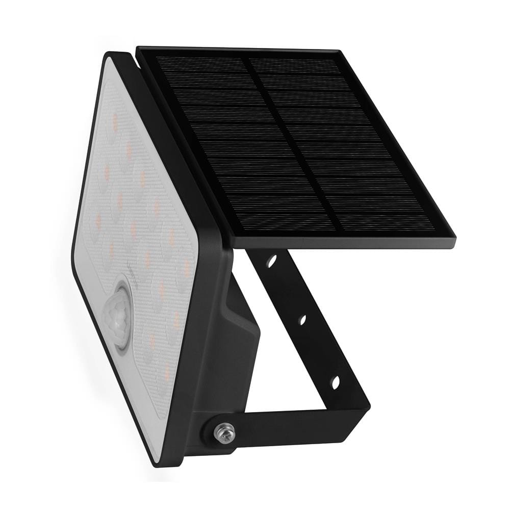 ไฟผนังภายนอก SOLAR LAMPTAN SLIMRAY 40 วัตต์ WARM WHITE สีดำ