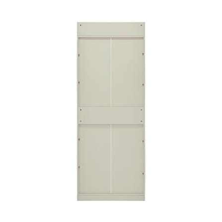 ตู้โชว์ 2 บานเปิด BURO AVANI 75-B 75 ซม. สีครีม/โอ๊ค_4