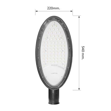 ไฟถนน SOLAR LAMPTAN RAISELIGHT 1000 วัตต์ DAYLIGHT สีเทา_10
