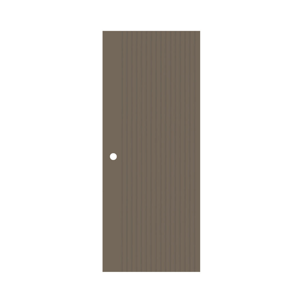 ประตูภายใน WPC เจาะลูกบิด AZLE MD9 80x220 ซม. สี URBAN GREY