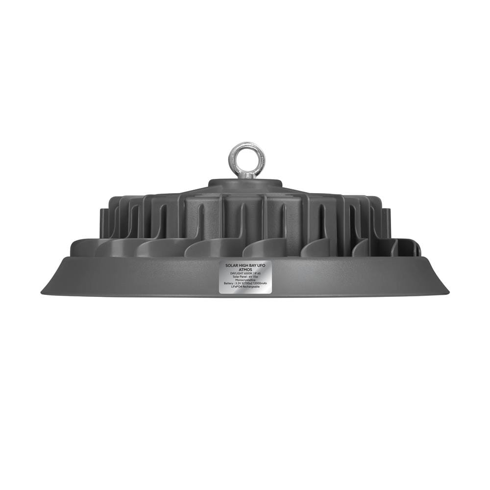 ไฟช่อภายนอก SOLAR LAMPTAN ATMOS 200 วัตต์ DAYLIGHT สีดำ