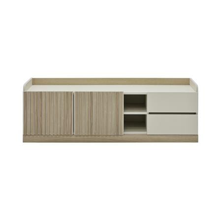 ตู้วางทีวี BURO AVANI 140 ซม. สีครีม/โอ๊ค_1