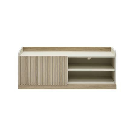 ตู้วางทีวี BURO AVANI 120 ซม. สีครีม/โอ๊ค_1