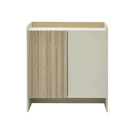 ตู้วางรองเท้า BURO AVANI 80 ซม. สีครีม/โอ๊ค_1