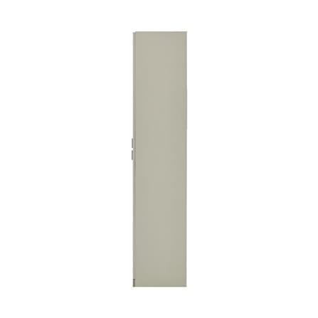 ตู้โชว์ 2 บานเปิด BURO AVANI 75-A 75 ซม. กระจกใส สีครีม/โอ๊ค_3