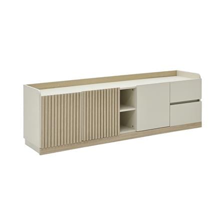 ตู้วางทีวี BURO AVANI 180 ซม. สีครีม/โอ๊ค_2