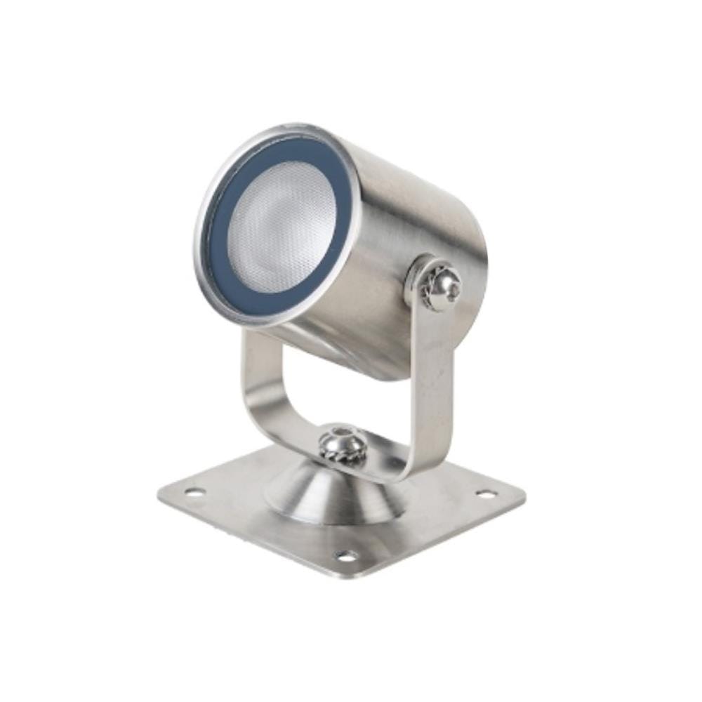 ไฟจัดสวน LED L&E 9N-01273 2 วัตต์ WARM WHITE สีเงิน