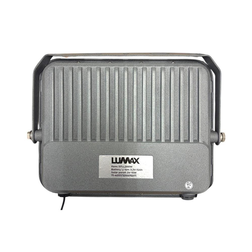 สปอตไลท์ SOLAR LUMAX STAR2 200 วัตต์ DAYLIGHT สีเทา