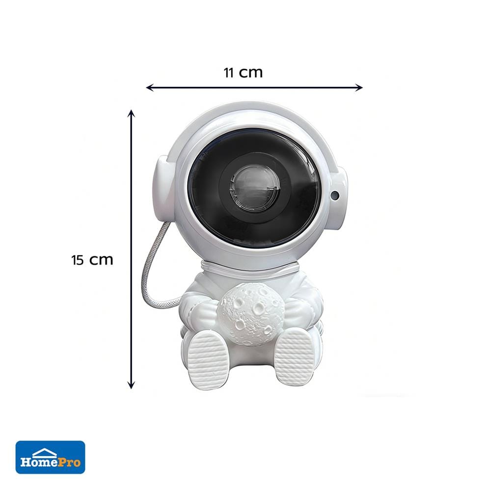 โคมไฟกาแลคซี่ LED CARINI PJT 26AL-1 5 วัตต์ สีขาว/ดำ