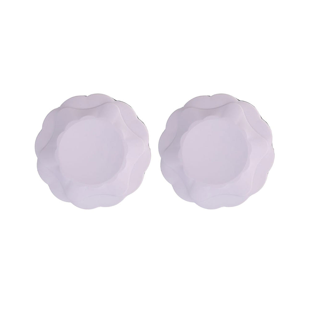 แผ่นรองหัวเข่าและข้อข้อศอกสำหรับโยคะ GRANDE สีม่วง (ชุด 2 ชิ้น)