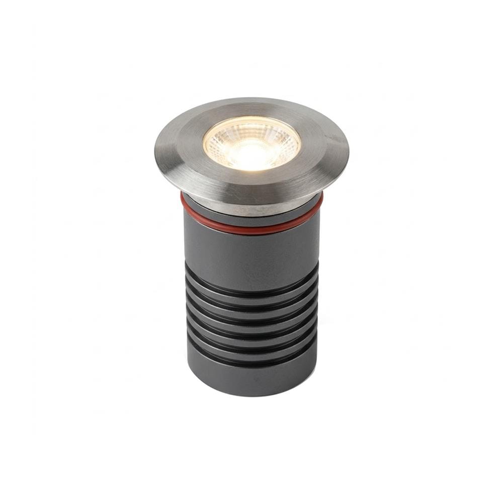ไฟฝังพื้น LED L&E 9N-01330 1.4 วัตต์ WARM WHITE สีเงิน
