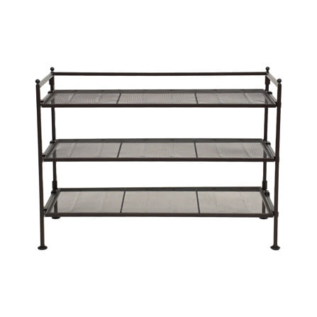 ชั้นวางรองเท้า 3 ชั้น STACKO TRIO 67.3x30.9x48.5 ซม. สีน้ำตาล_1