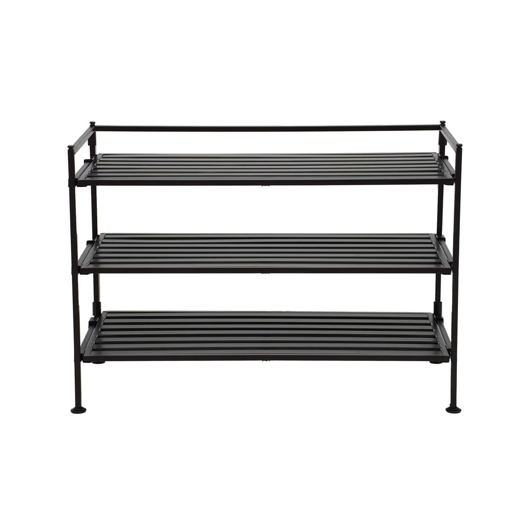ชั้นวางรองเท้า 3 ชั้น STACKO VRIO 67.3x30.9x48.5 ซม. สีน้ำตาล