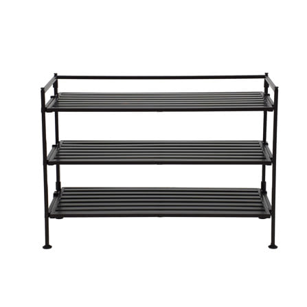 ชั้นวางรองเท้า 3 ชั้น STACKO VRIO 67.3x30.9x48.5 ซม. สีน้ำตาล_2