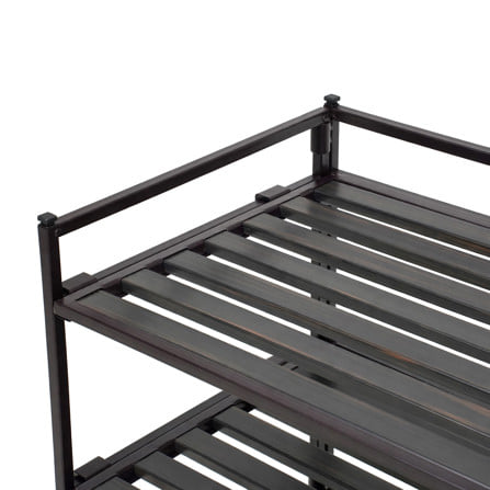 ชั้นวางรองเท้า 3 ชั้น STACKO VRIO 67.3x30.9x48.5 ซม. สีน้ำตาล_3