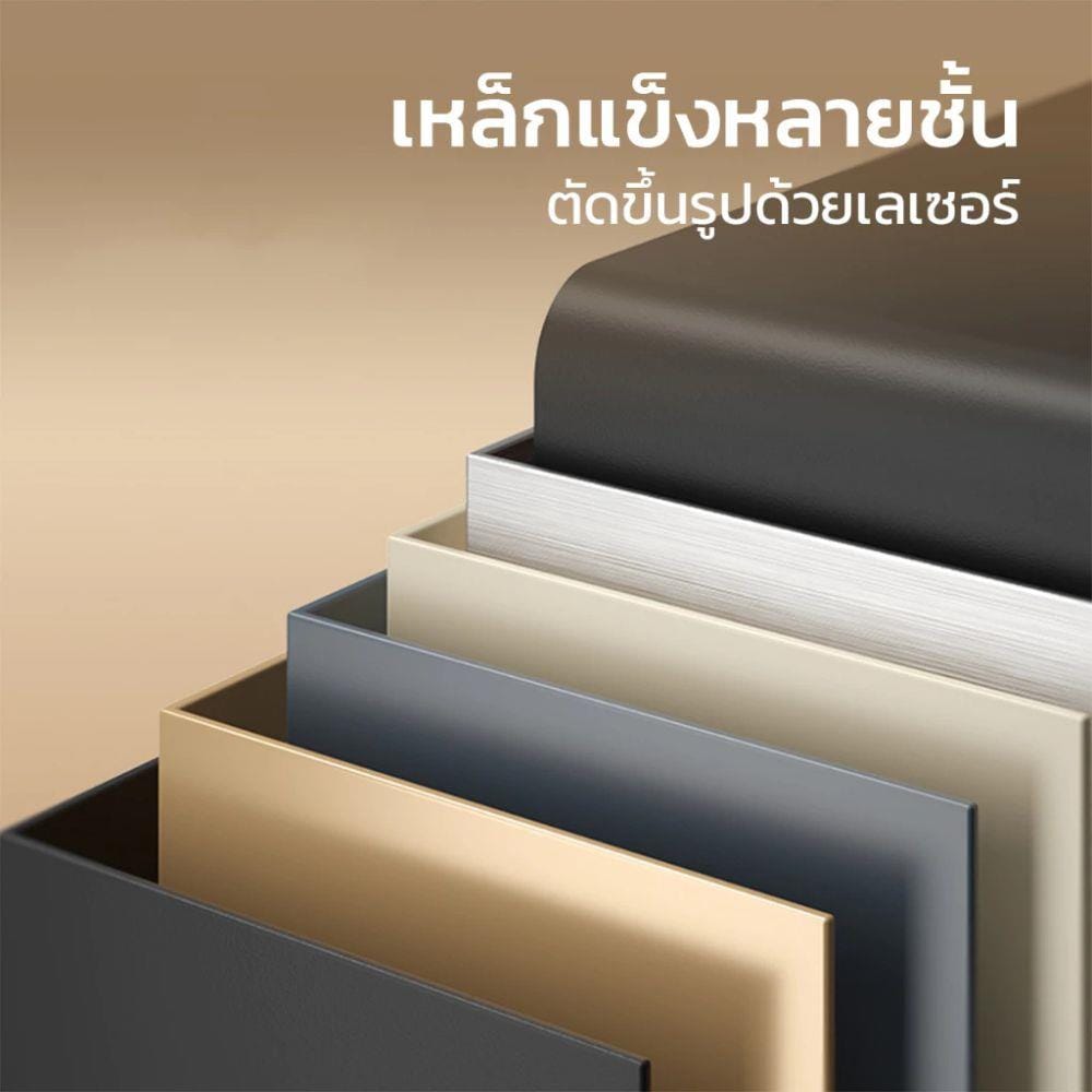 ตู้นิรภัย FINGERPRINT DELI AE681-Z-WH-01 สีขาว