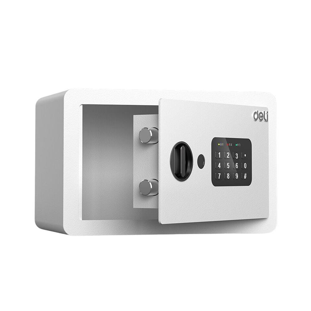 ตู้นิรภัย ELECTRONIC DELI AE680-WH-01 สีขาว