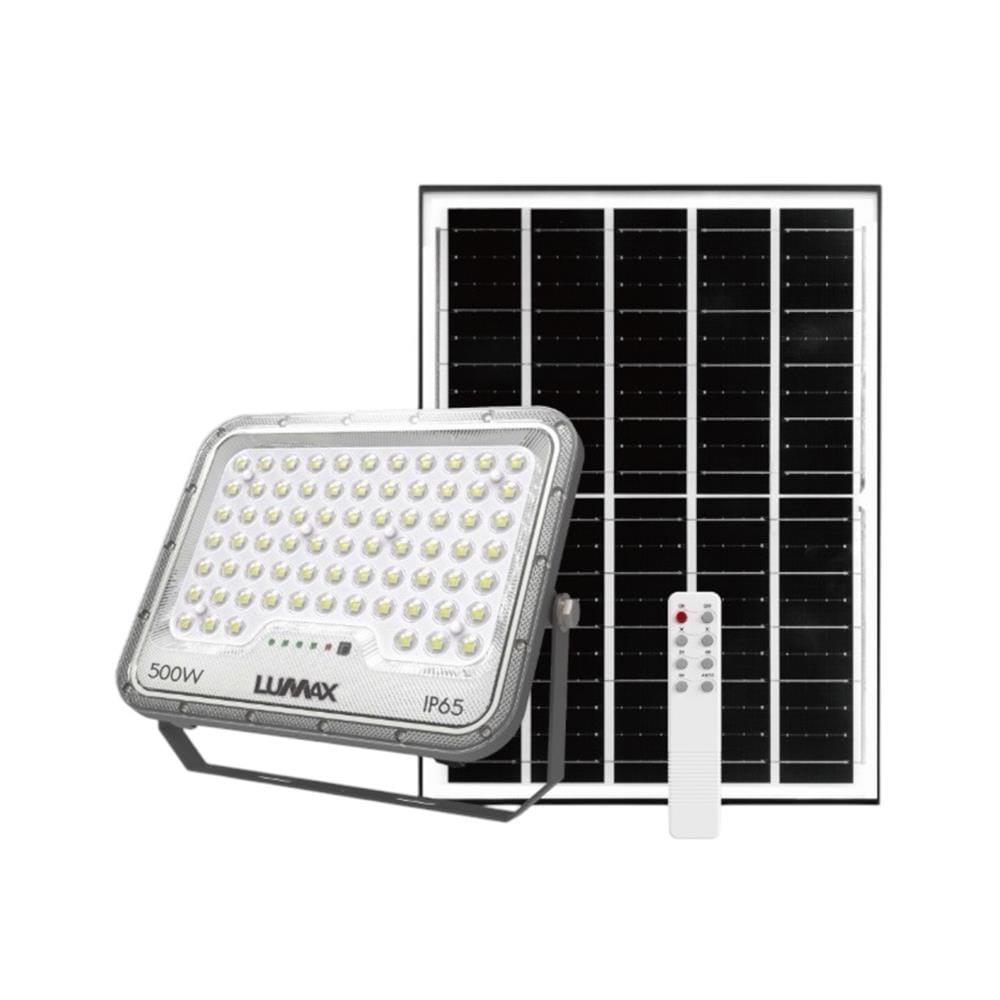 สปอตไลท์ SOLAR LUMAX STAR2 500 วัตต์ DAYLIGHT สีเทา