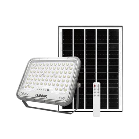 สปอตไลท์ SOLAR LUMAX STAR2 500 วัตต์ DAYLIGHT สีเทา