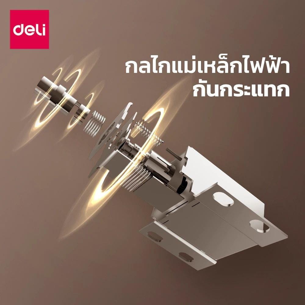 ตู้นิรภัย FINGERPRINT DELI VS4553-WH-01 สีขาว