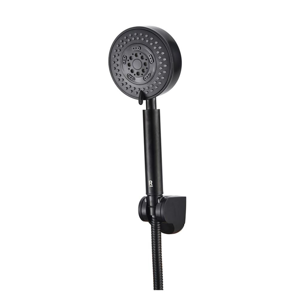 ชุดฝักบัวสายอ่อน 5 ระดับ RASLAND RA D414-BLK สีดำ