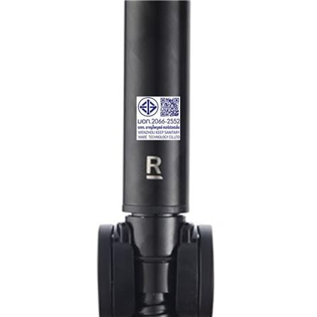 ชุดฝักบัวสายอ่อน 5 ระดับ RASLAND RA D414-BLK สีดำ_5