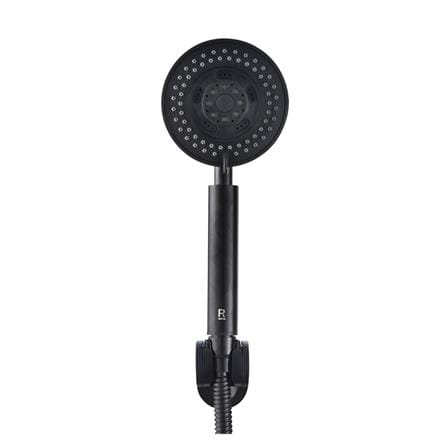 ชุดฝักบัวสายอ่อน 5 ระดับ RASLAND RA D414-BLK สีดำ_1