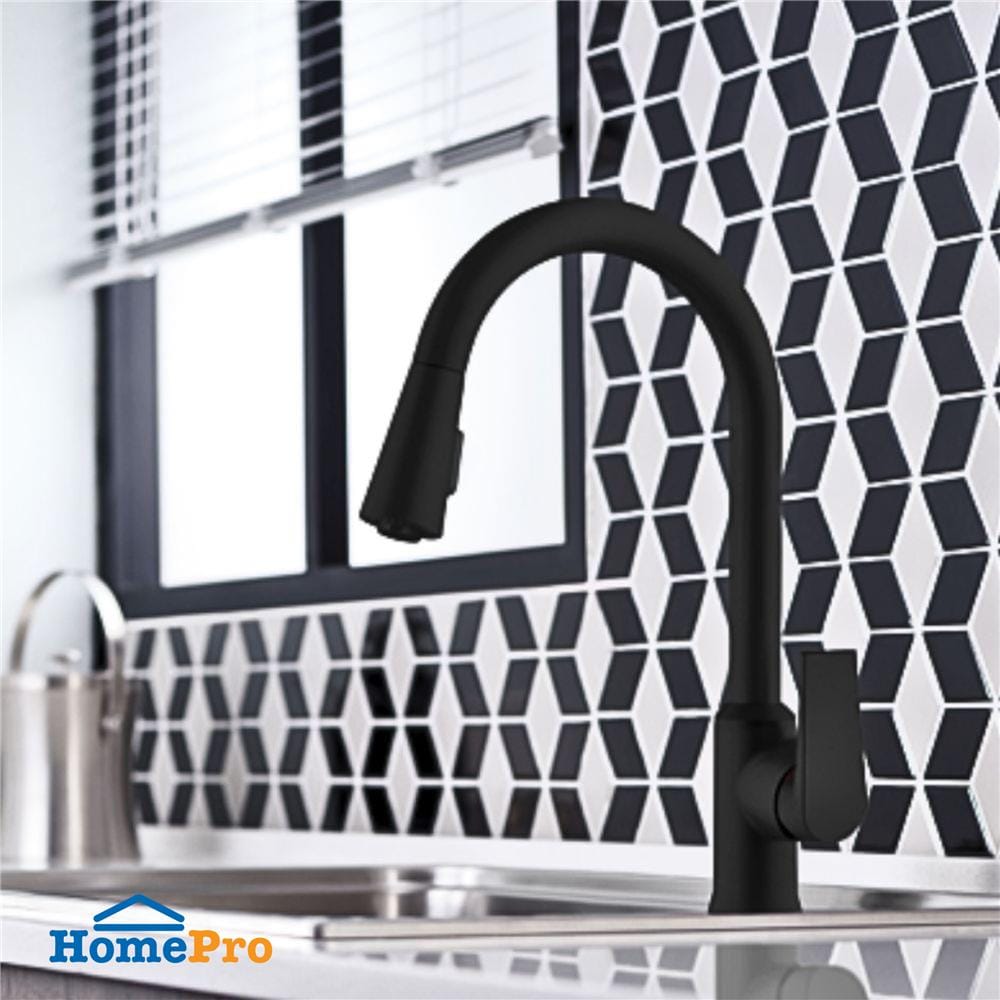 ก๊อกซิงค์ผสมเคาน์เตอร์ KOHLER K-21367T-B4-BL สีดำ