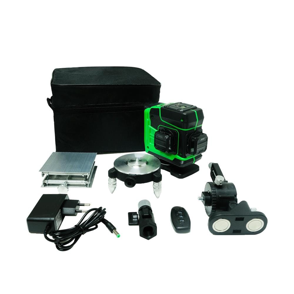 เครื่องวัดระดับเลเซอร์แสงสีเขียว 12 เส้น D-MAX LDM-12LG
