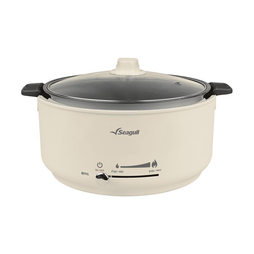 หม้อไฟฟ้าอเนกประสงค์ SEAGULL 150001679 (SEC-004-CR) 4 ลิตร_1