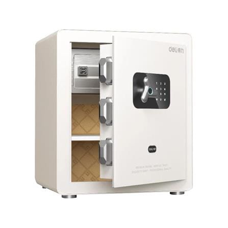 ตู้นิรภัย FINGERPRINT DELI AE651-WH-01 สีขาว_0