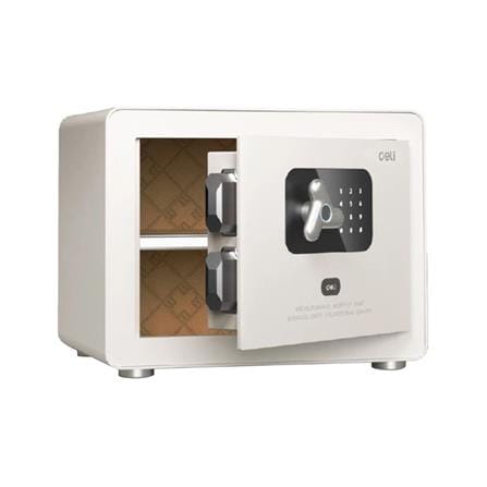 ตู้นิรภัย FINGERPRINT DELI AE650-WH-01 สีขาว_0