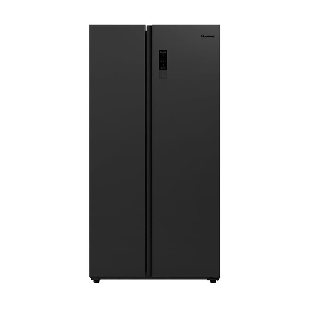 ตู้เย็น SIDE BY SIDE ACONATIC AN-FR5250S 18.5 คิว สีดำ