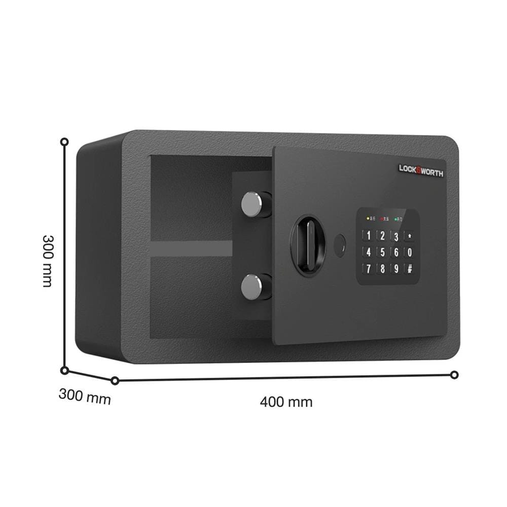 ตู้นิรภัย ELECTRONIC LOCKSWORTH VS4522-BK-01 สีดำ