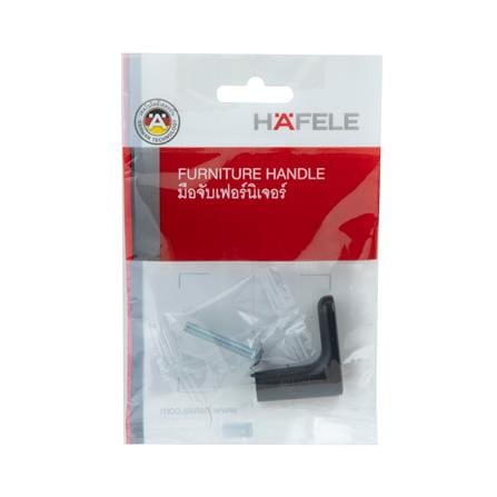ปุ่มจับเฟอร์นิเจอร์ HAFELE 481.22.181 สีดำ_2
