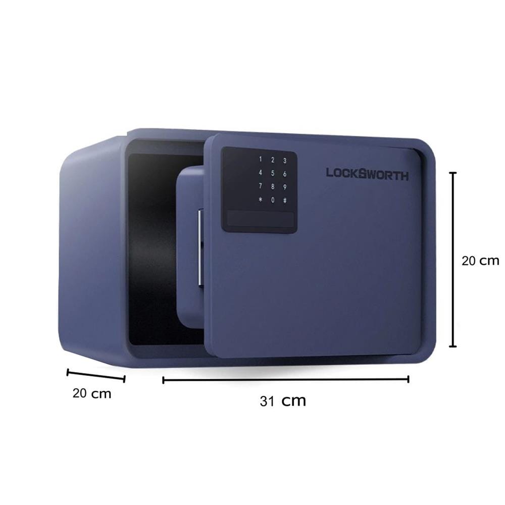 ตู้นิรภัย ELECTRONIC LOCKSWORTH VS4523-BL-01 สีน้ำเงิน
