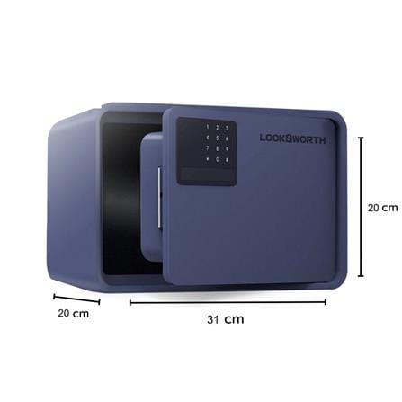 ตู้นิรภัย ELECTRONIC LOCKSWORTH VS4523-BL-01 สีน้ำเงิน_6