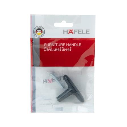 ปุ่มจับเฟอร์นิเจอร์ HAFELE 481.22.183 สีดำ_3