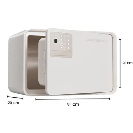 ตู้นิรภัย FINGERPRINT LOCKSWORTH VS4528-WH-01 สีขาว_6