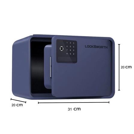 ตู้นิรภัย FINGERPRINT LOCKSWORTH VS4528-BL-01 สีน้ำเงิน_6