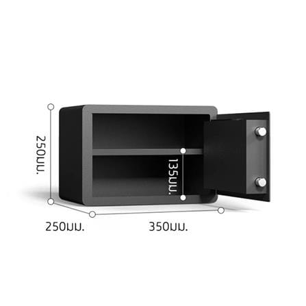 ตู้นิรภัย ELECTRONIC LOCKSWORTH VS4521-BK-01 สีดำ_7