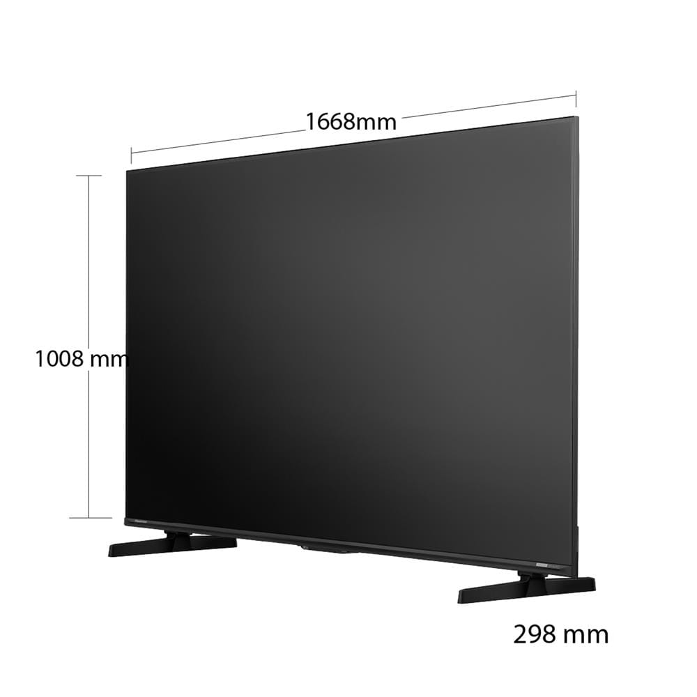 ทีวีมินิแอลอีดี 75 นิ้ว HISENSE (4K, MINI LED, VIDDA TV) 75U6S