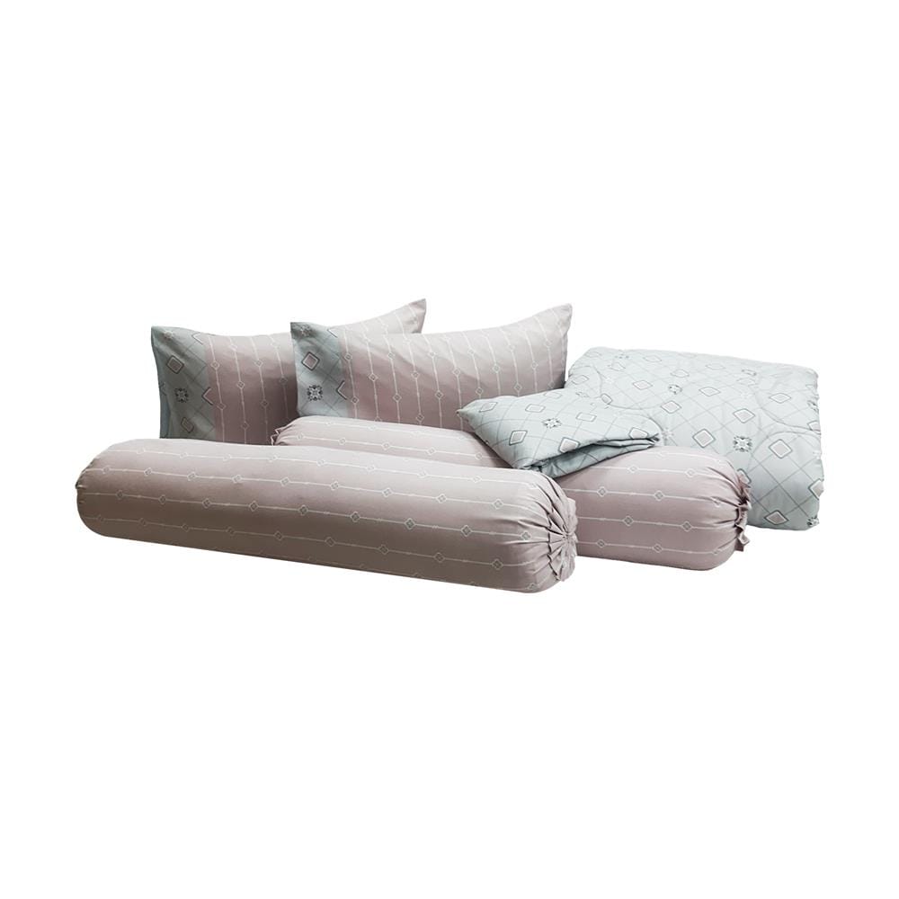 ชุดผ้าปูที่นอน 5 ฟุต (ชุด 6 ชิ้น) STEVENS SOFTEX ML23
