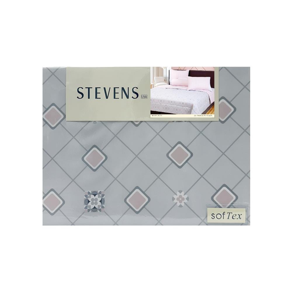 ชุดผ้าปูที่นอน 5 ฟุต (ชุด 5 ชิ้น) STEVENS SOFTEX ML23