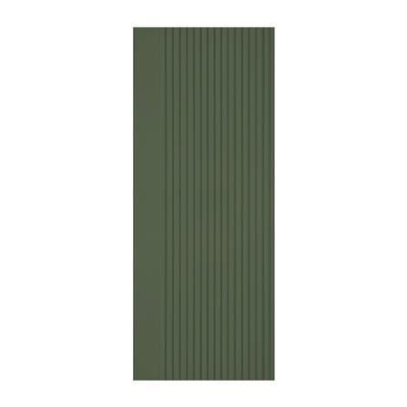 ประตูภายในโพลีสไตรีน ไม่เจาะลูกบิด LINEDEKOR VERTICAL 80x200 ซม. สีเขียวเข้ม_0