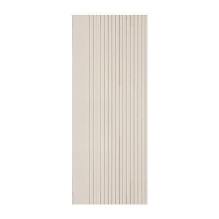 ประตูภายในโพลีสไตรีน ไม่เจาะลูกบิด LINEDEKOR VERTICAL 70x200 ซม. สีครีม_0