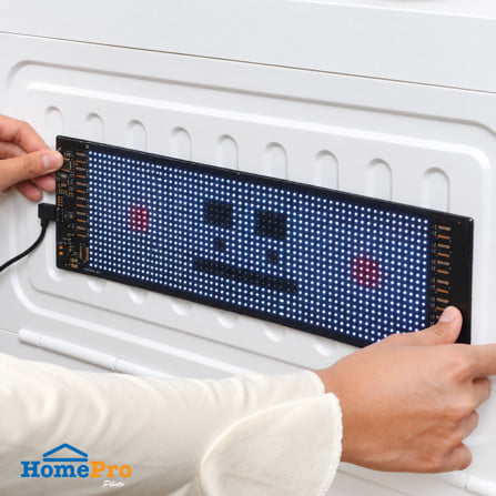 ป้ายไฟ LED HOMEPRO SMART PIXEL MATRIX 20x64 พิกเซล 10 วัตต์ RGB_4