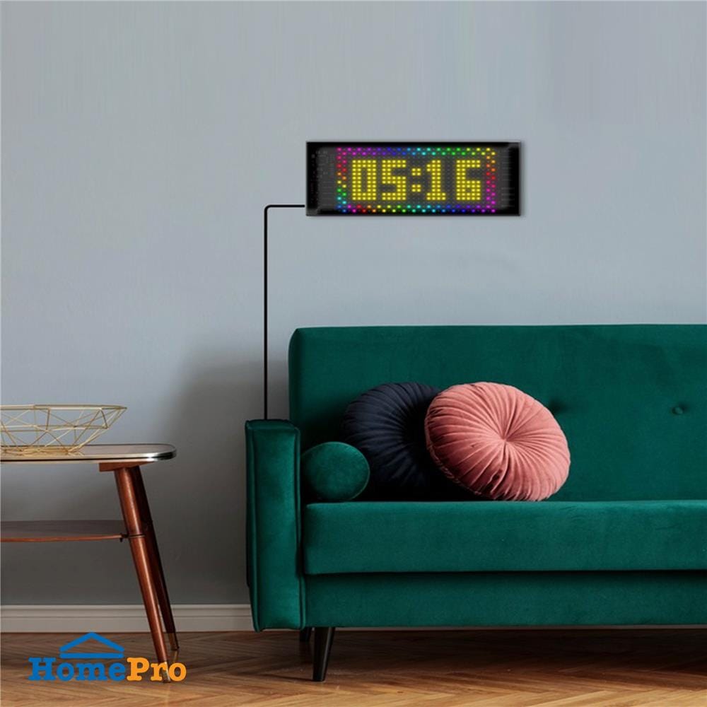 ป้ายไฟ LED HOMEPRO SMART PIXEL MATRIX 16x32 พิกเซล 10 วัตต์ RGB