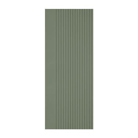 ประตูภายในโพลีสไตรีน ไม่เจาะลูกบิด LINEDEKOR VERTICAL 70x200 ซม. สีเขียวอ่อนอมเทา_0